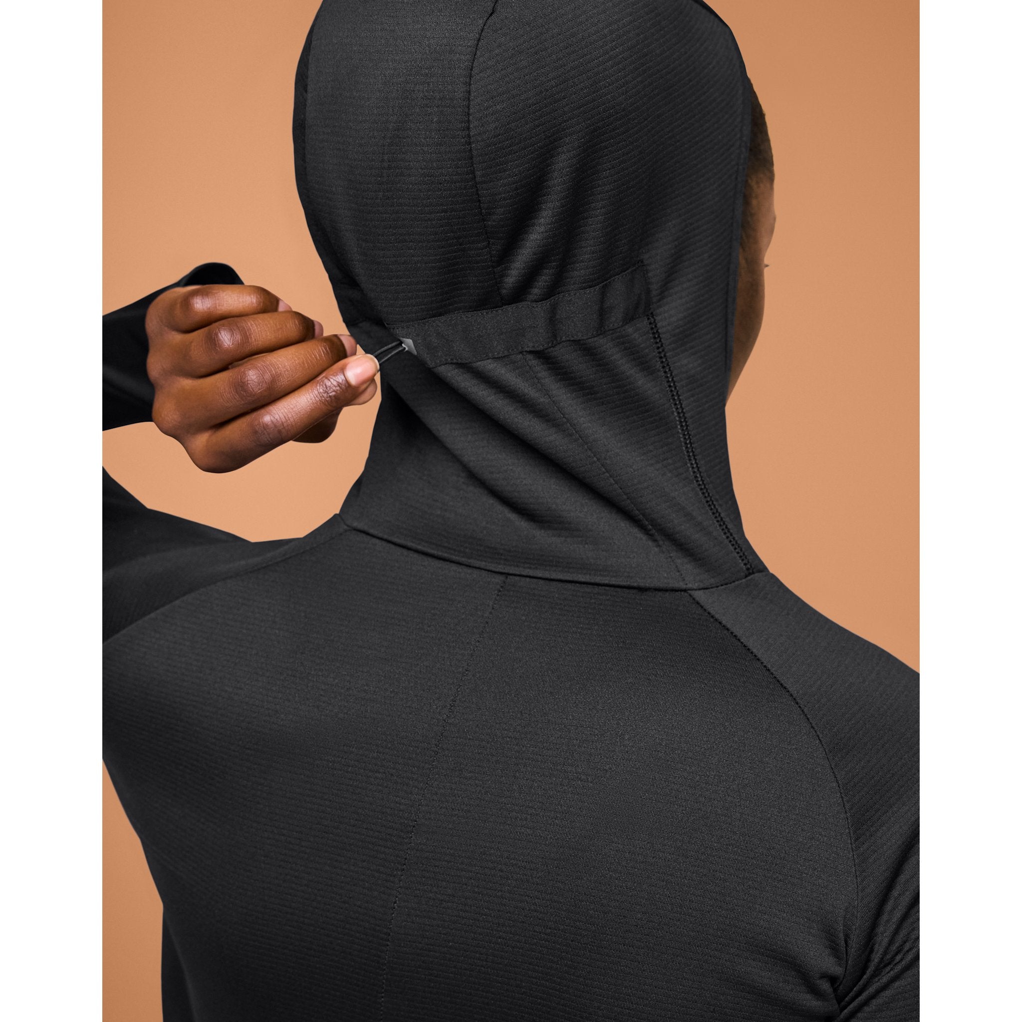 On Climate Zip Hoodie Black