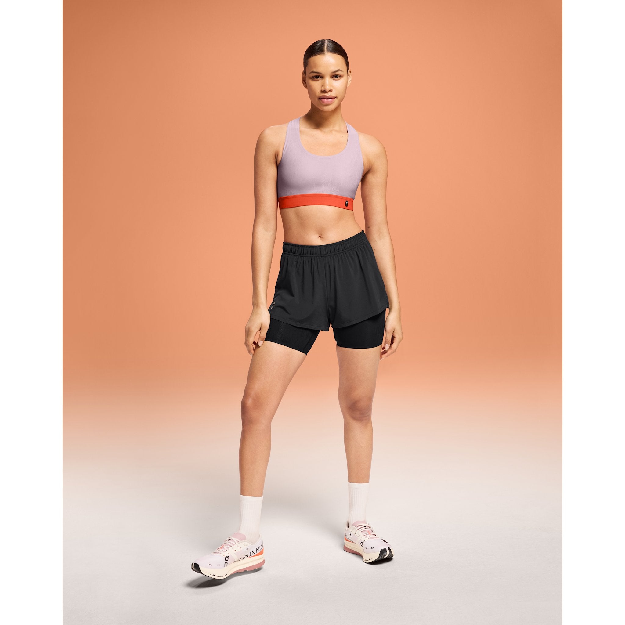 On Pace Bra Mauve | Flame