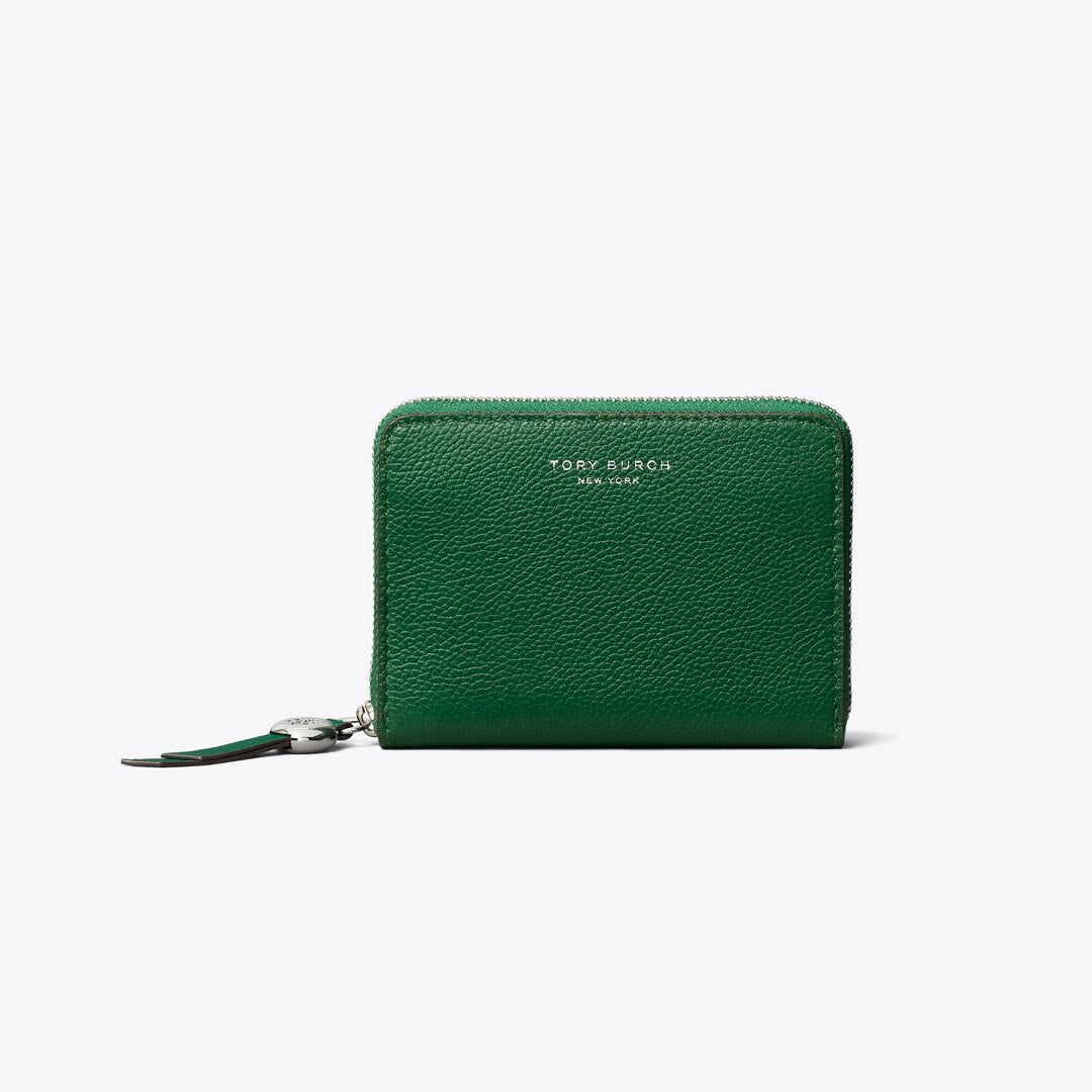 Tory Burch Medium Romy Wallet Dark Kale