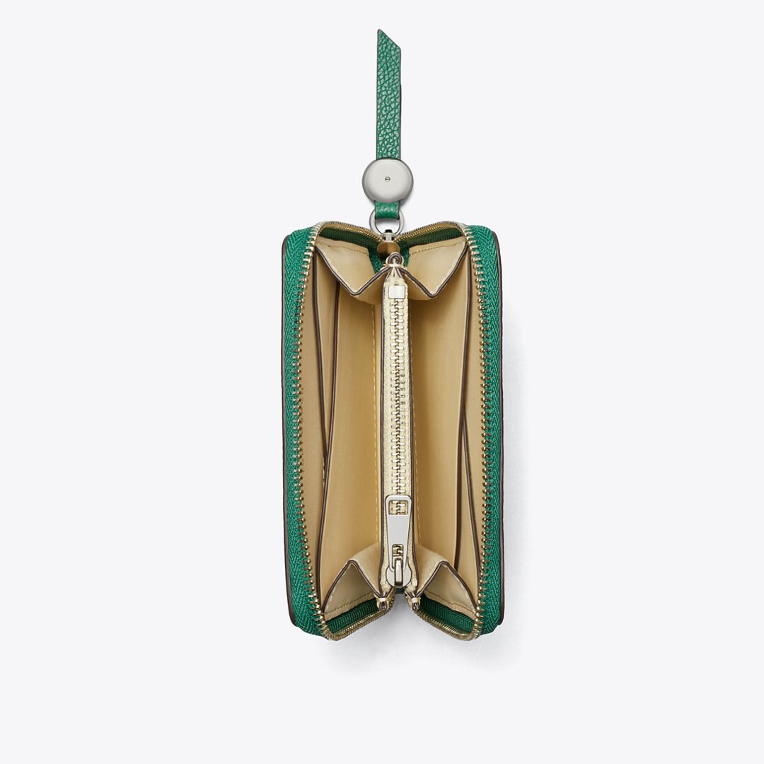 Tory Burch Medium Romy Wallet Dark Kale