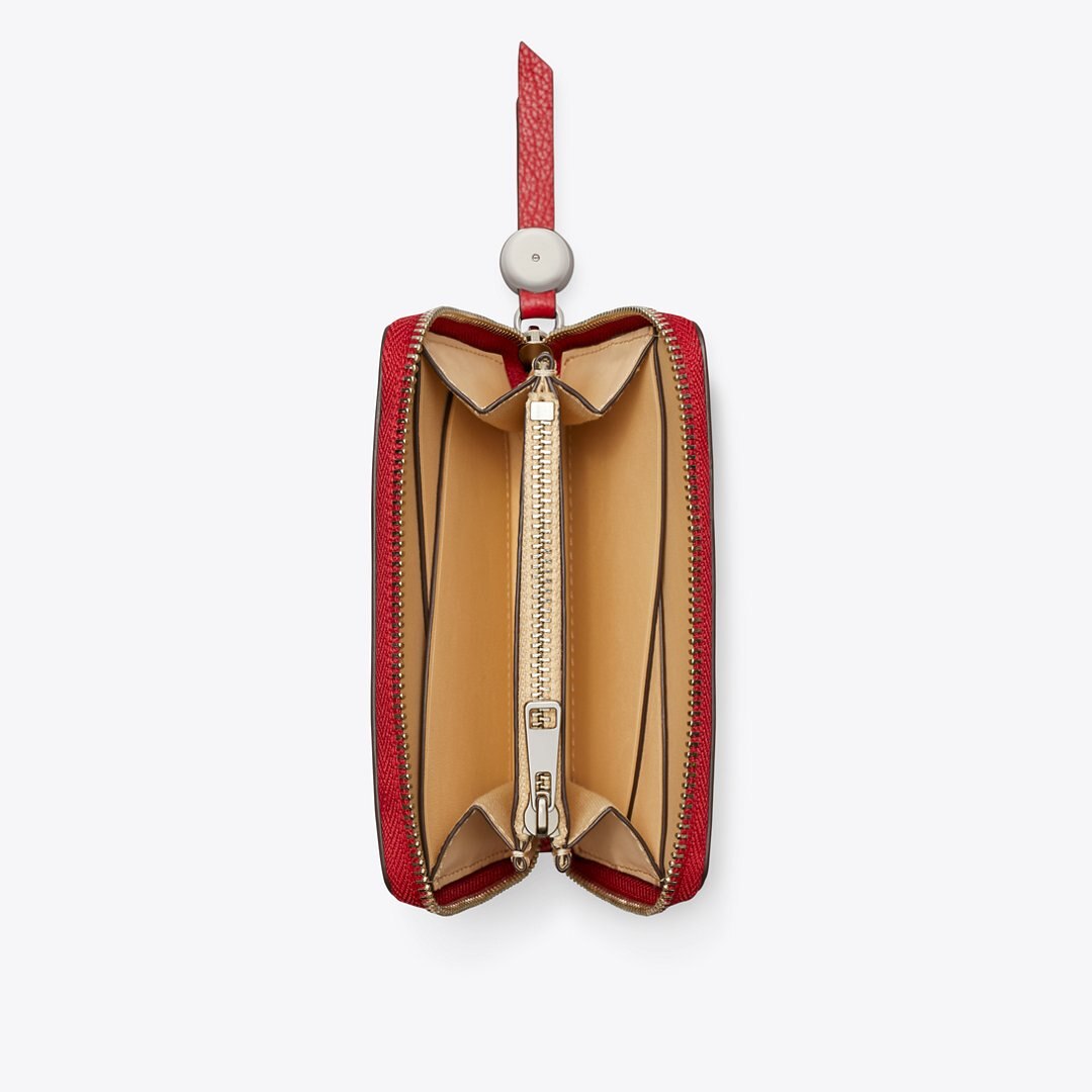 Tory Burch Medium Romy Wallet Tory Red