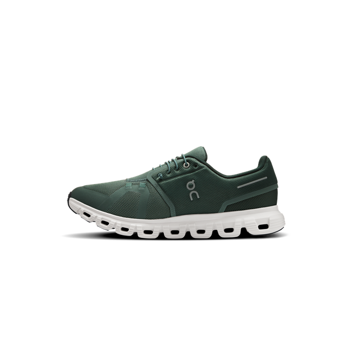 ON Running Men's Cloud 6 Olive | Evergreen - Olive | Evergreen