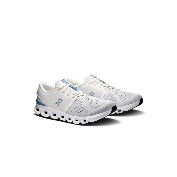 ON Running Men's Cloud X 4 Ivory | Steel - Ivory | Steel