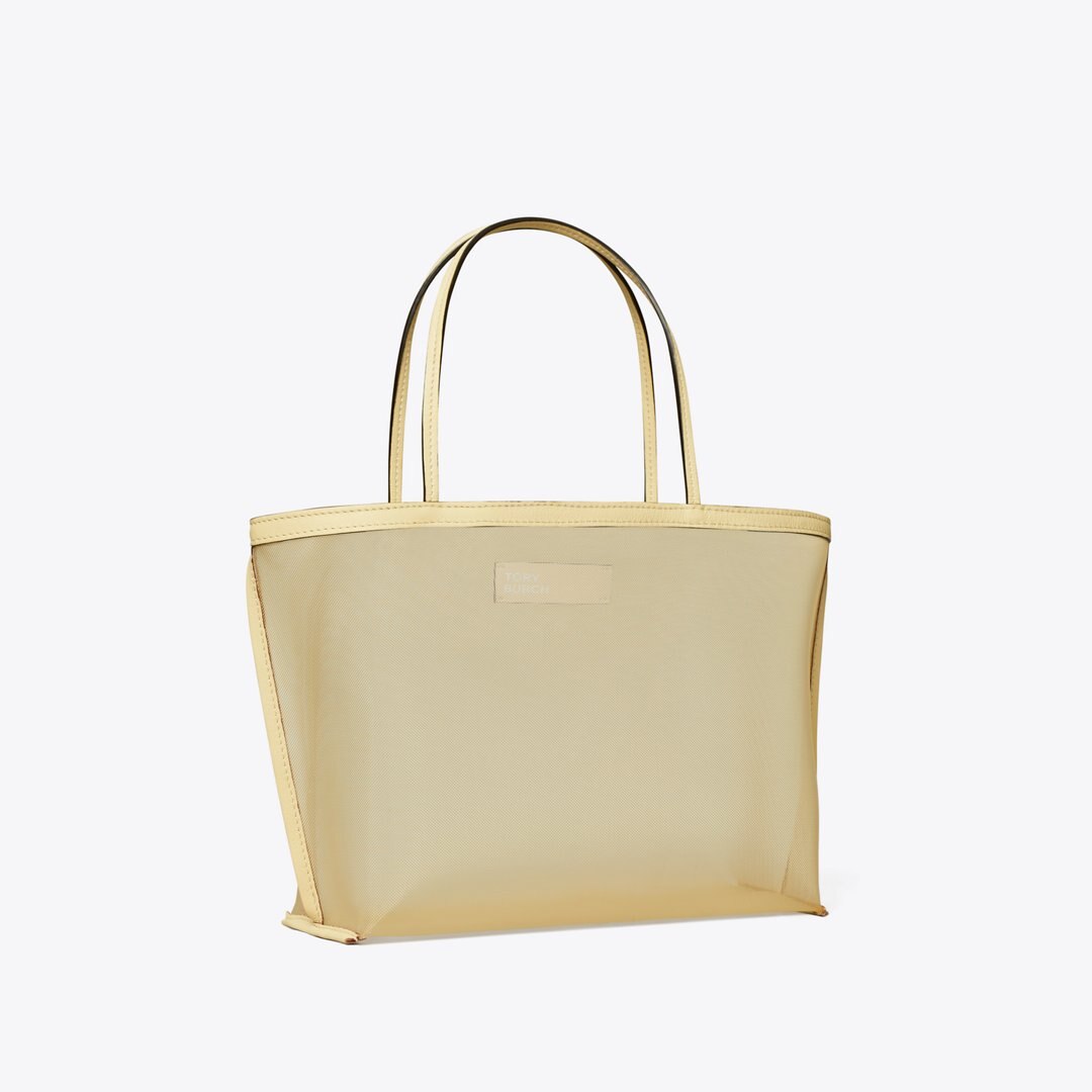 Tory Burch Mesh Tote Warm Sand