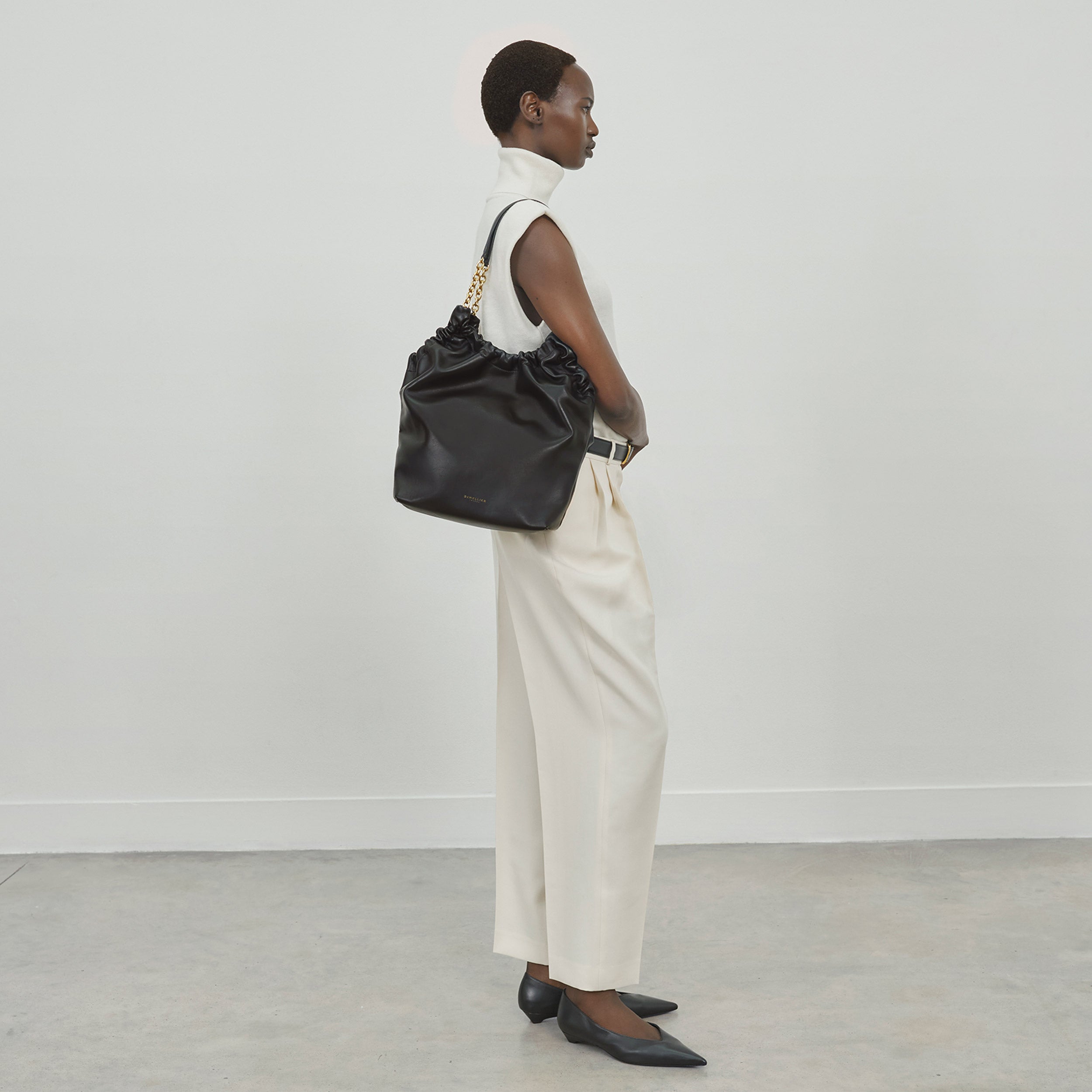 DeMellier The Miami mocha suede & mocha smooth