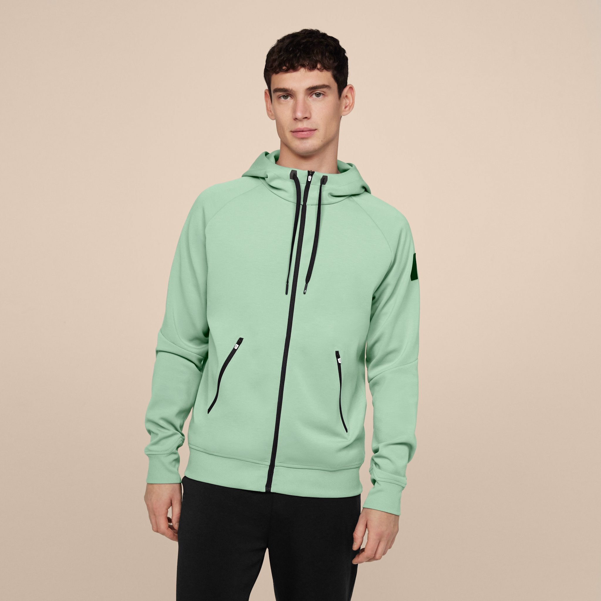 On Zipped Hoodie Grey