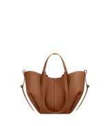 Polene Cyme Mini Textured Camel