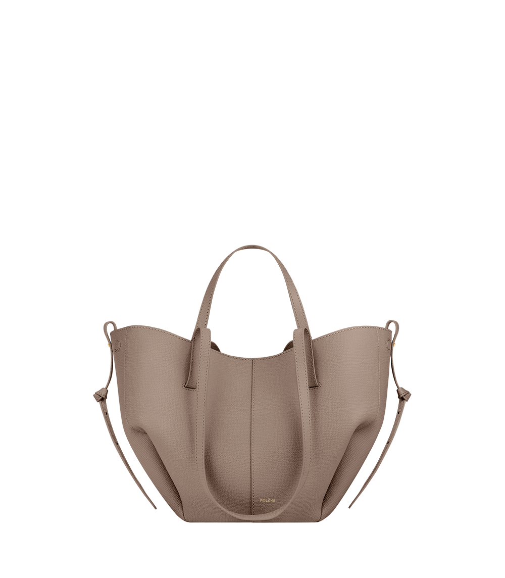 Polene Cyme Mini Textured Taupe
