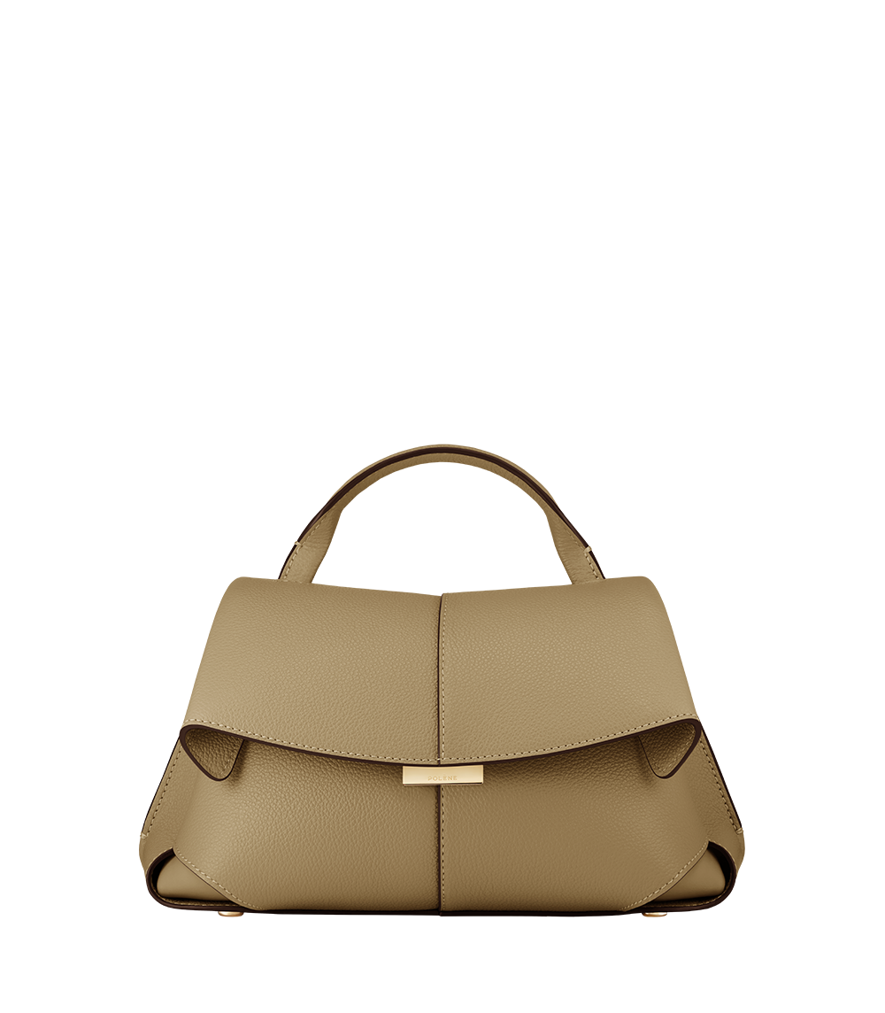 Polene Mokki Mini Textured Smoky Olive