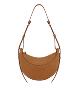 Polene Numero Dix Crocodile Nubuck Cinnamon