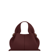 Polene Numero Neuf Mini Textured Black Cherry