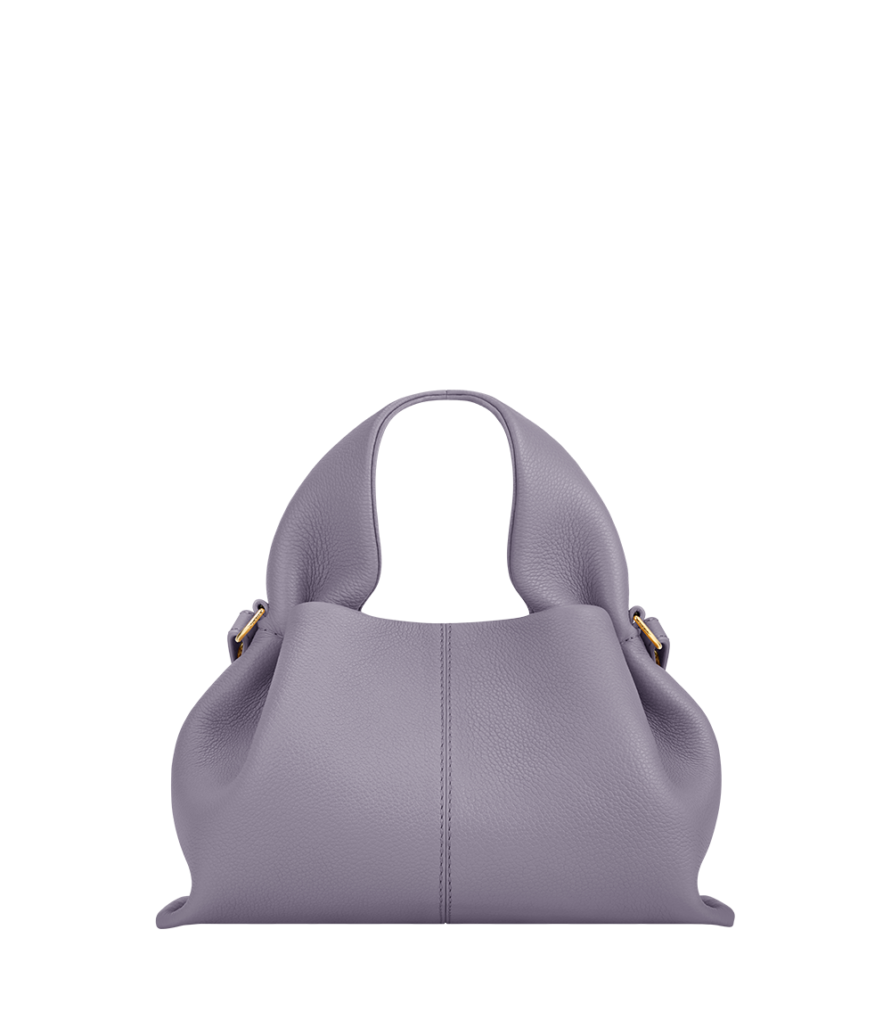 Polene Numero Neuf Mini Textured Mauve
