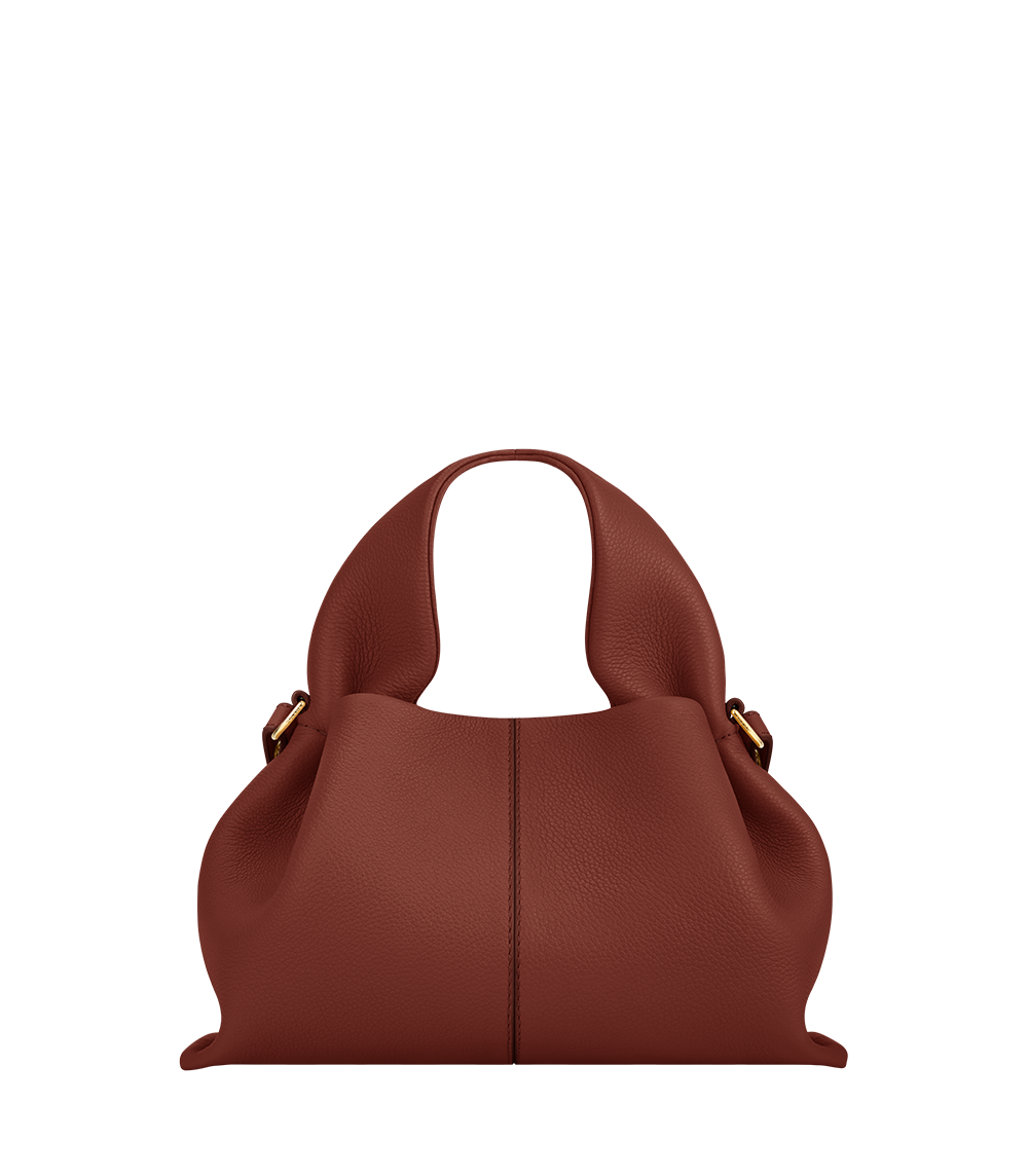 Polene Numero Neuf Mini Textured Red Clay