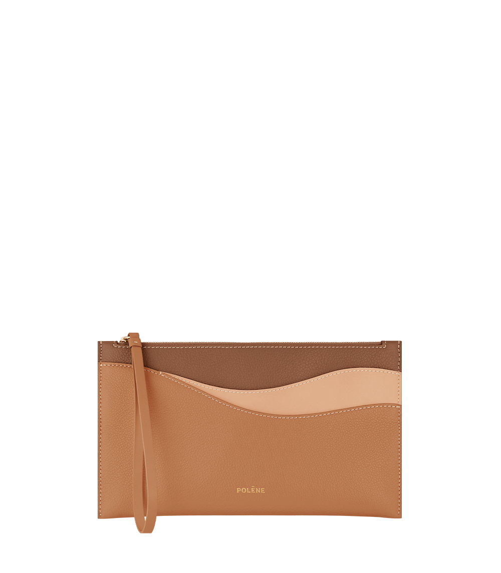 Polene Sierra Pouch - Trio Camel