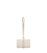 Polene Kaye Card Holder Textured Duo Chalk