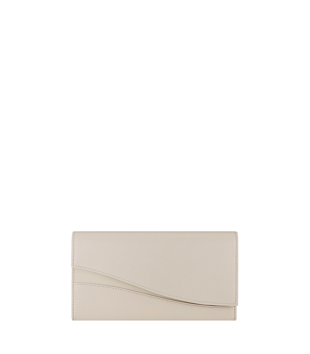 Polene Sierra Wallet - Duo Chalk