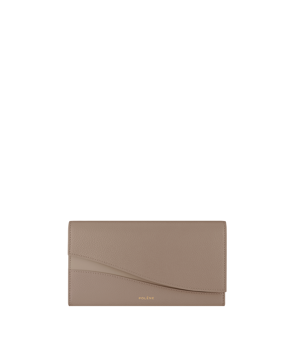 Polene Sierra Wallet - Duo Taupe