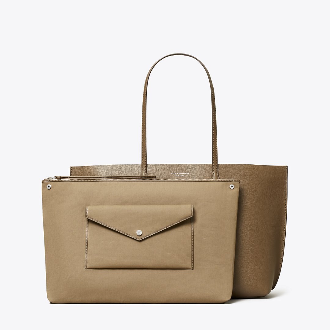Tory Burch Perry Tote Wild Mushroom