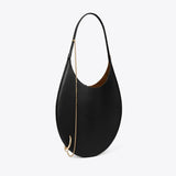 Tory Burch Pierced Soft Bag BLACK/GOLD