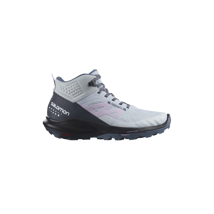 Wmns Outpulse Mid GORE-TEX 'Arctic Ice Orchid Bloom' Salomon Salomon