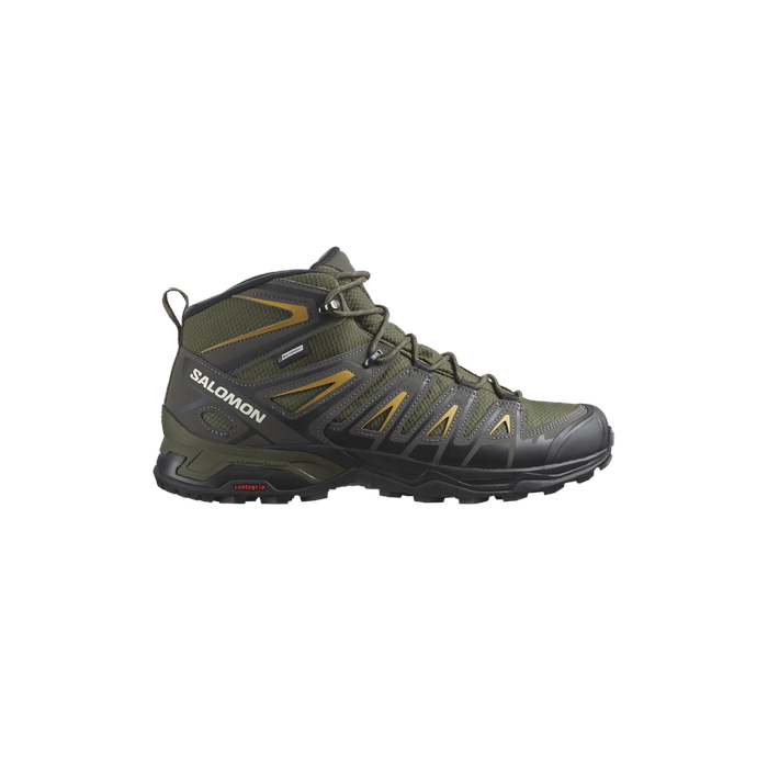 X Ultra Pioneer Mid CSWP 'Olive Night Amber' Salomon Salomon