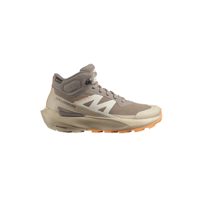 Wmns Elixir Activ Mid GORE-TEX 'Falcon Papaya' Salomon Salomon