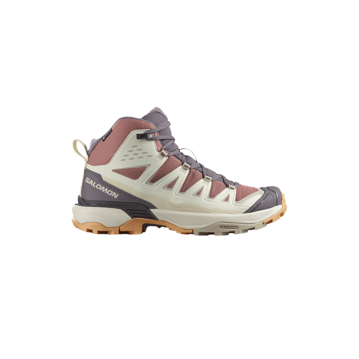 Wmns X Ultra 360 Edge Mid GORE-TEX 'Burlwood Vanilla Ice' Salomon Salomon
