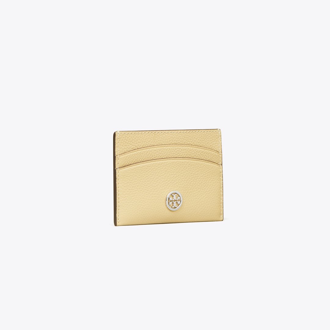 Tory Burch Robinson Card Case Praline