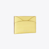 Tory Burch Romy Flat Card Case Yellow Sky