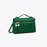 Tory Burch Slim Romy Top Handle Bag Dark Kale