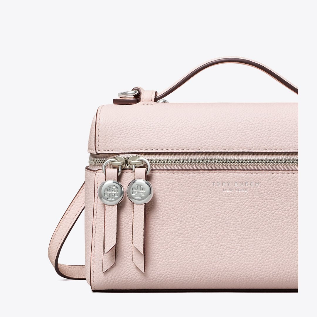 Tory Burch Slim Romy Top Handle Bag Rose