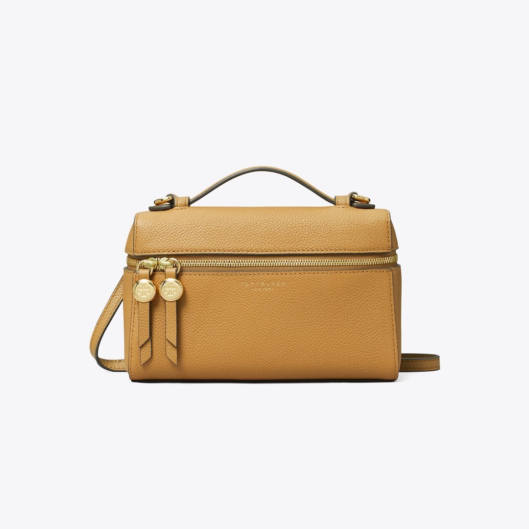Tory Burch Slim Romy Top Handle Bag Tiramisu