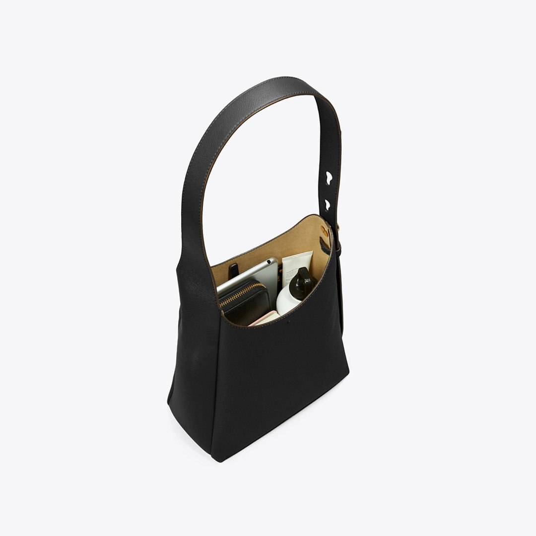 Tory Burch Small Hobo Bag Black