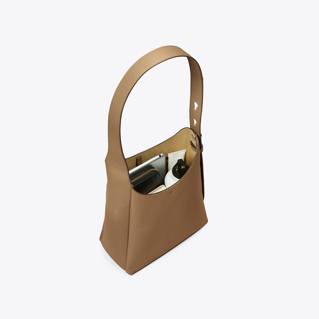 Tory Burch Small Hobo Bag Wild Mushroom