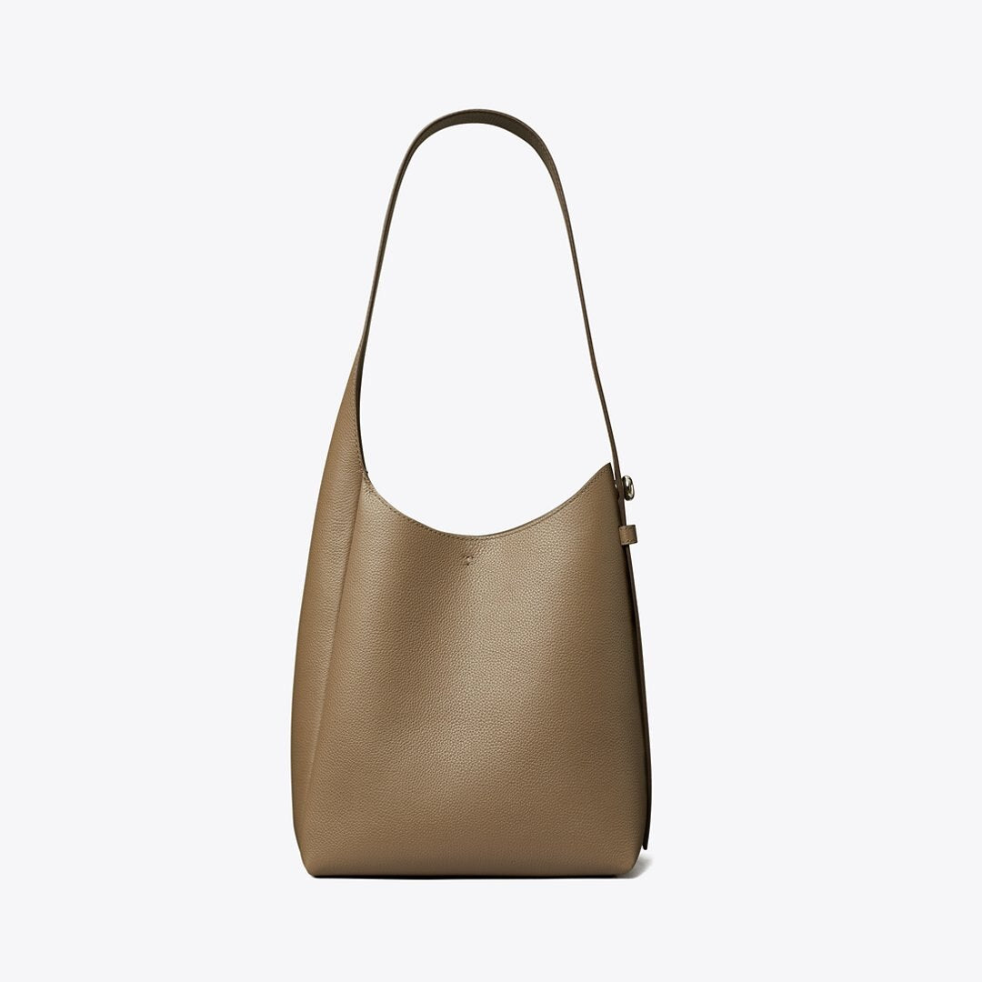 Tory Burch Small Hobo Bag Wild Mushroom