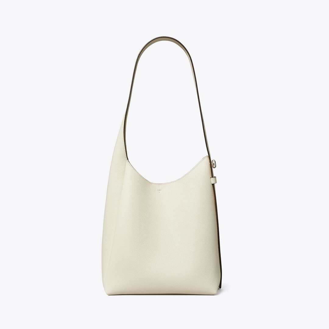 Tory Burch Small Hobo Bag Light Cream
