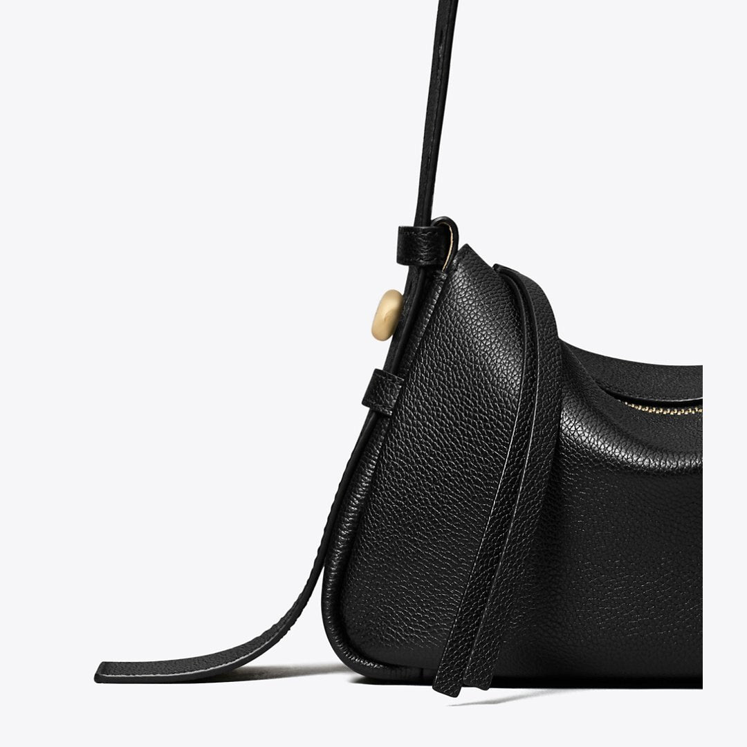 Tory Burch Small Romy Shoulder Bag Black