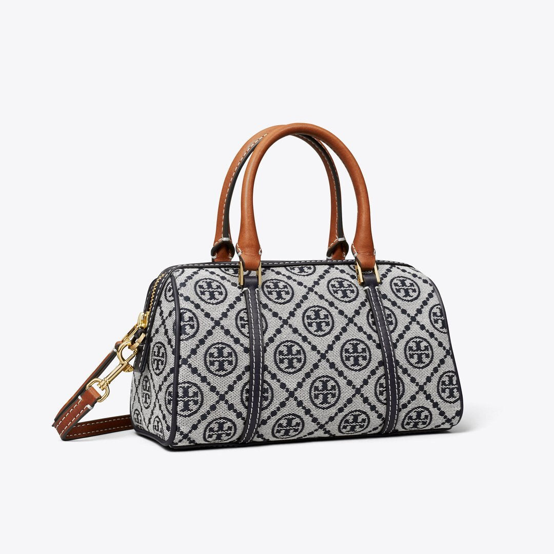 Tory Burch T Monogram Petite Barrel Bag Tory Navy