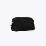 Tory Burch T Monogram Terry Pouch Black