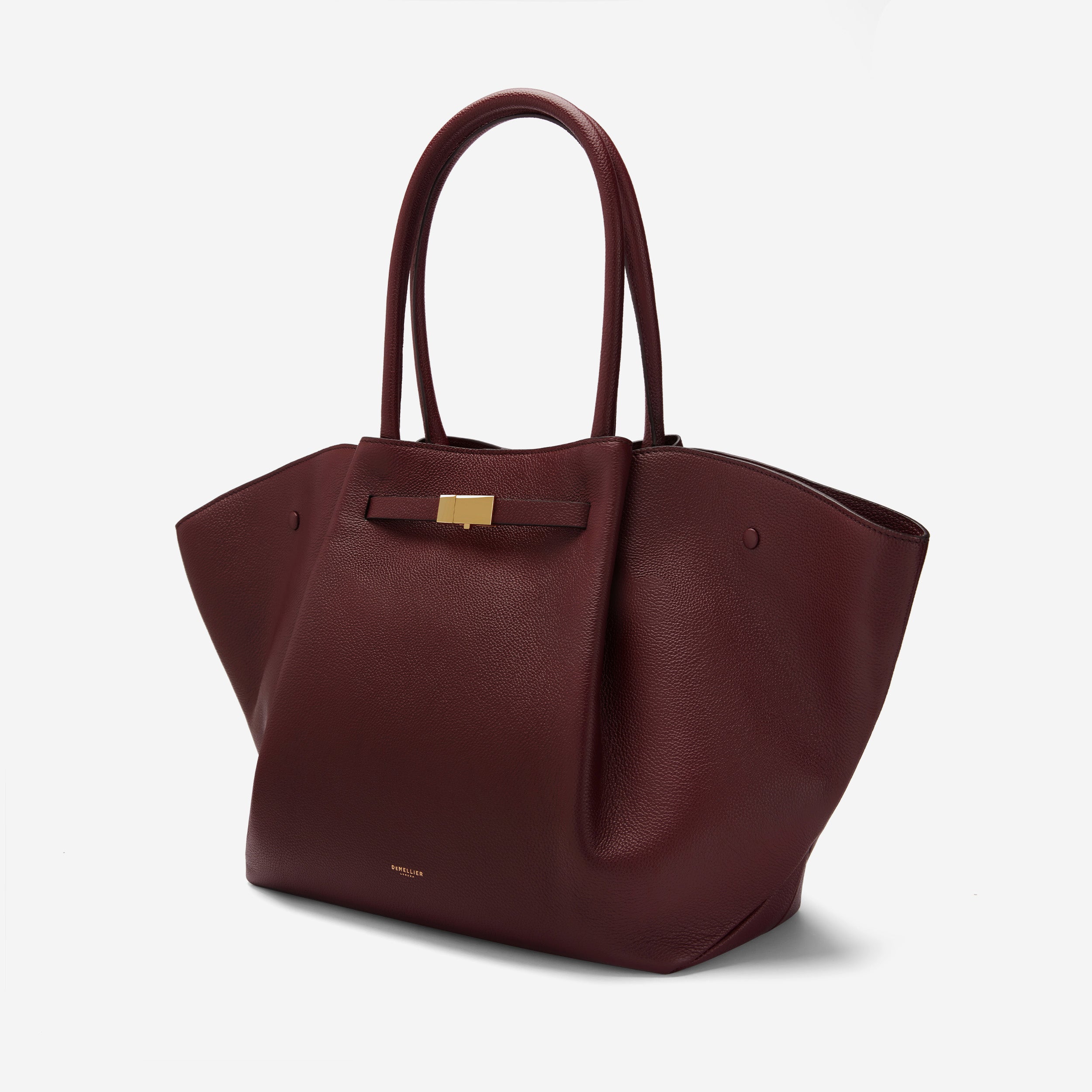 DeMellier The New York burgundy small grain