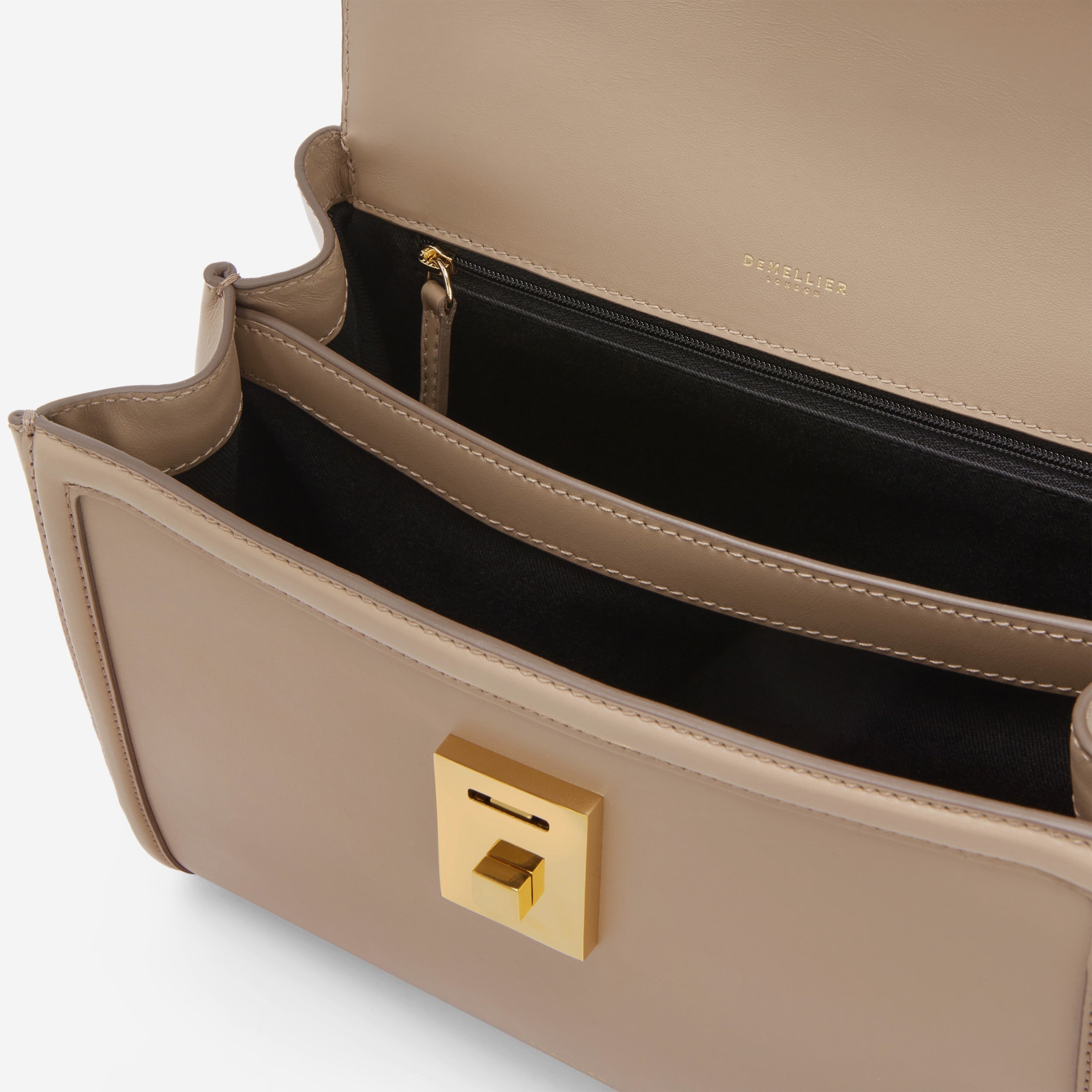 DeMellier The Midi Paris dark sand smooth