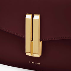 DeMellier The Vancouver burgundy smooth