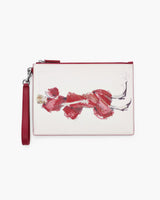 Marc Jacobs The Runway Illustration Wristlet True Red