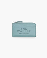 Marc Jacobs The Leather Top Zip Multi Wallet Sky Blue
