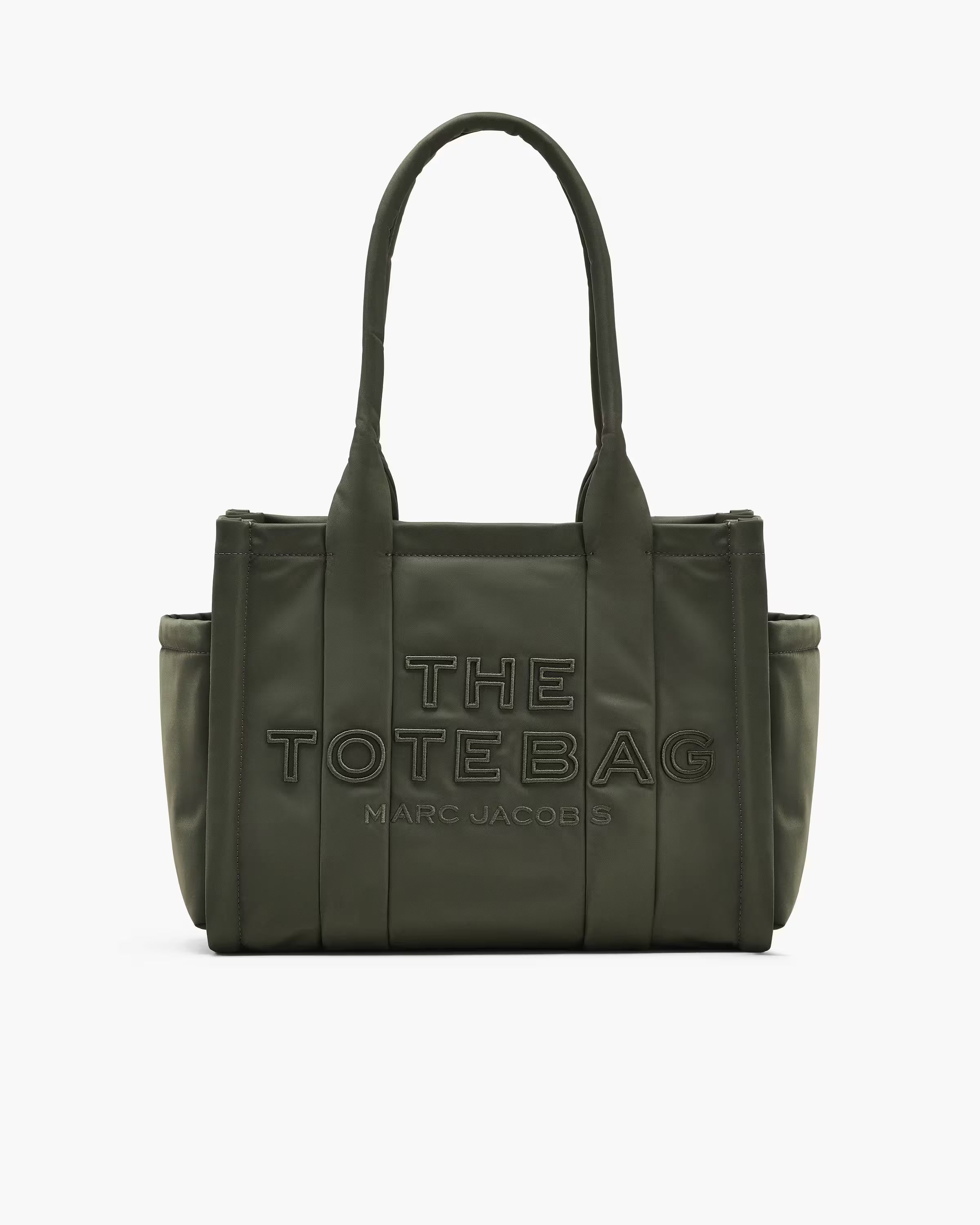 Marc Jacobs The Puffy Nylon Medium Tote Bag Army Green