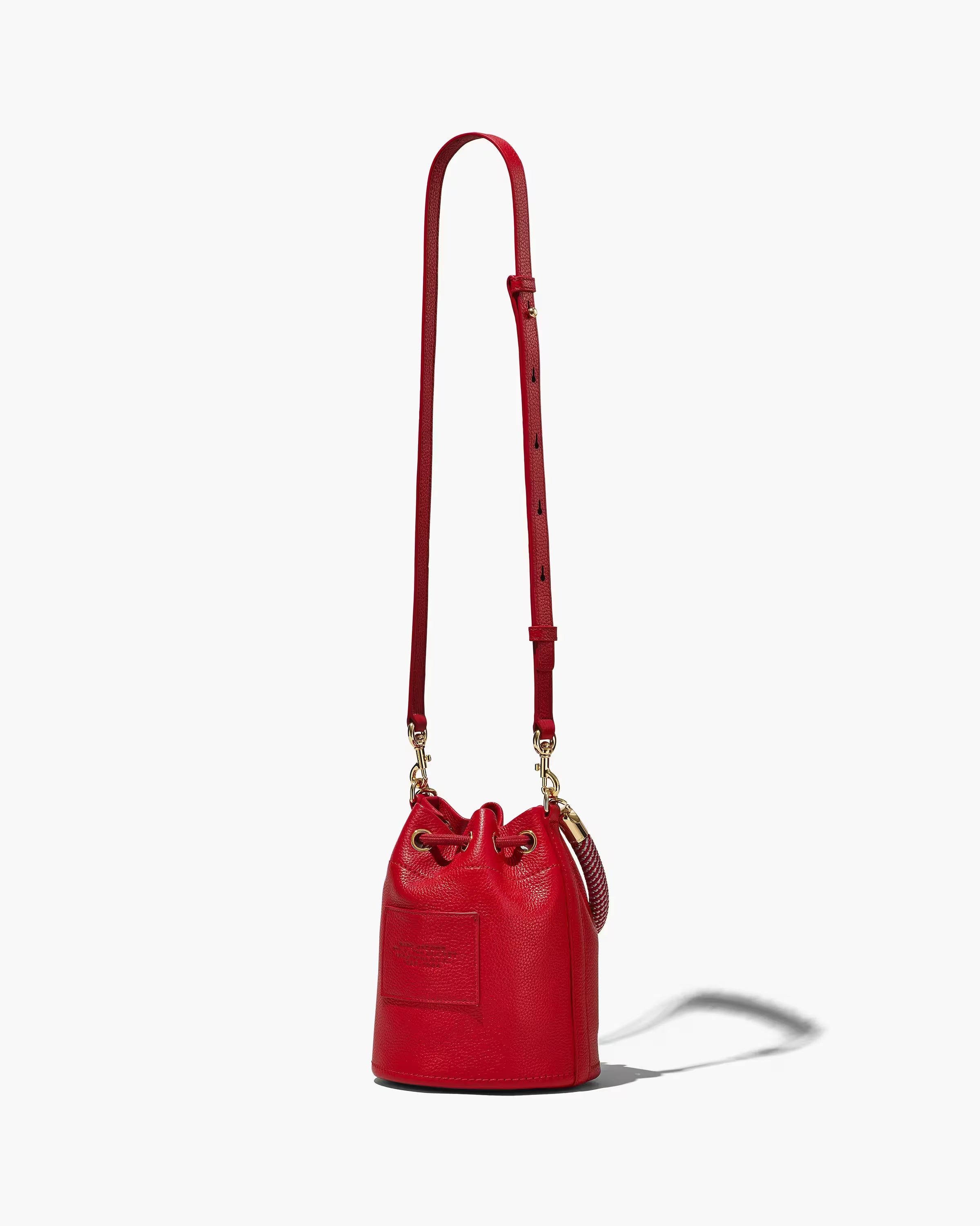 Marc Jacobs The Leather Bucket Bag True Red