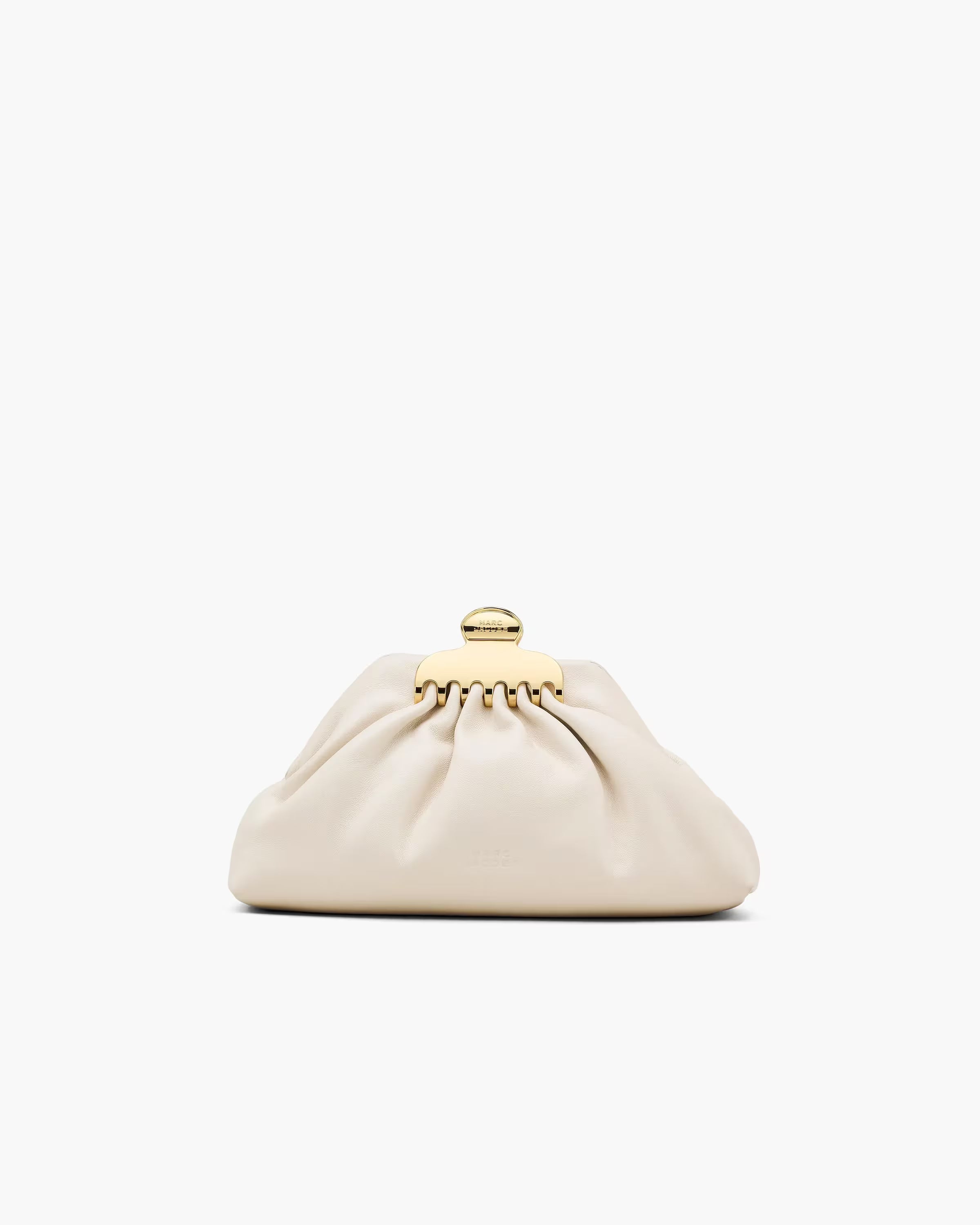 Marc Jacobs The Glam Small Clutch Ivory
