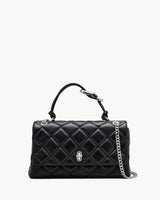 Marc Jacobs The Quilted Dual Convertible Shoulder Bag Black