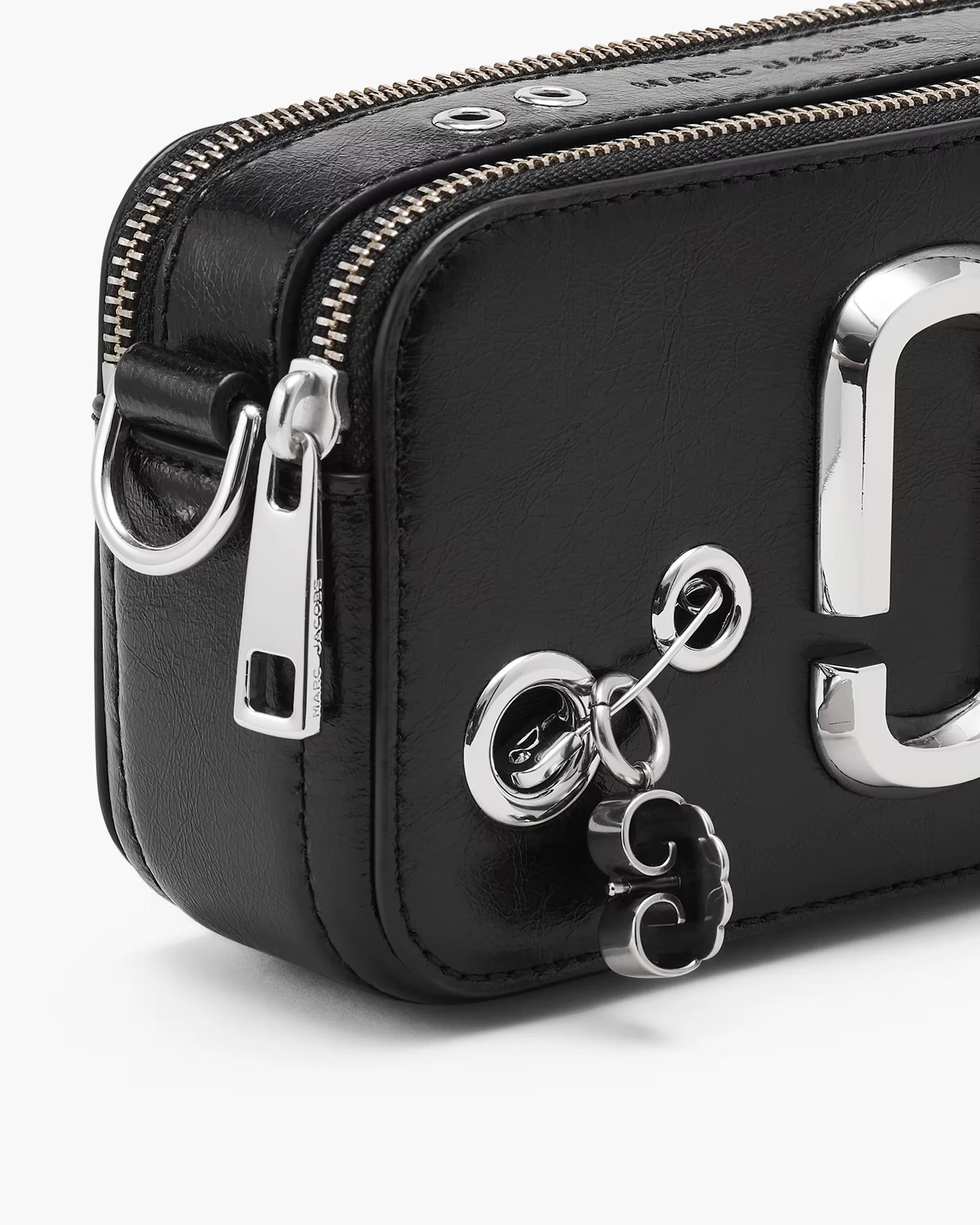 Marc Jacobs The Grommet Charm Snapshot Black