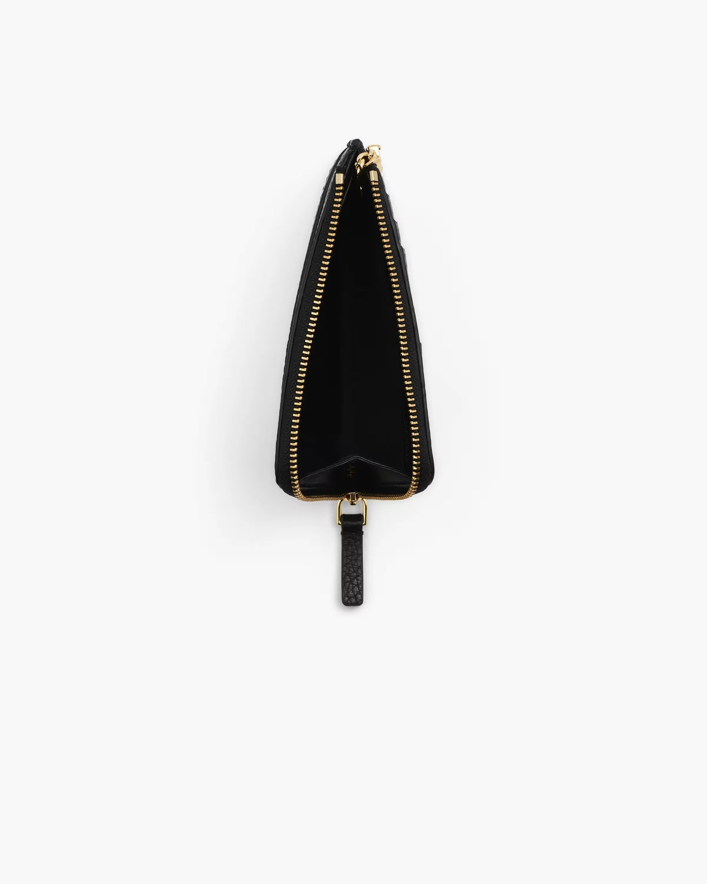 Marc Jacobs The Leather Top Zip Multi Wallet Black